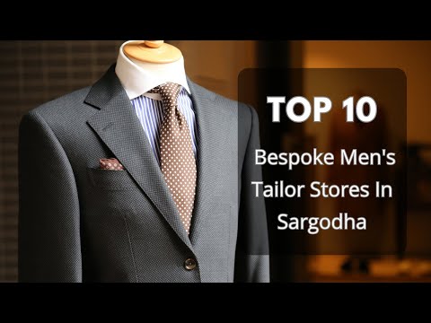 Top 10 Bespoke Men Tailor Shop Sargodha 2024