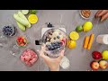 Robot de bucătărie FELIX, cu blender de 2 L, Vas procesator de 2.3 L, 12 funcții, 10 accesorii, râșniță, storcător, 1000 W