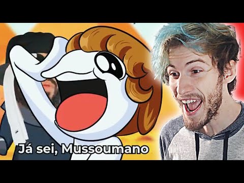 React Drawn Mask Vs. Mussoumano - Batalha de Youtubers | Mussoumano