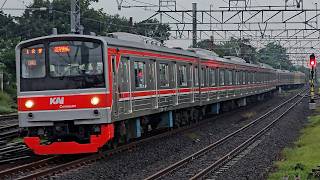 Download lagu [4K] Trains at Tambun Station: JR 205, TM 6000, CLI-125, CC 201 | KRL Commuter Line (1/6) mp3