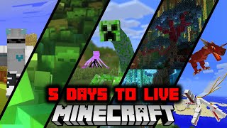 I have 5 Days to Live in the Hardcore Minecraft Purgatory...here's what happened