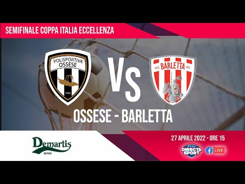 Calcio Coppa Italia Nazionale Eccellenza – Polisportiva Ossese-Barletta 1922 (2-1)