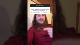 Download lagu RASTA, MEU PROFESSOR É ANTI-CRISTÃO | PERGUNTE AO RASTA mp3