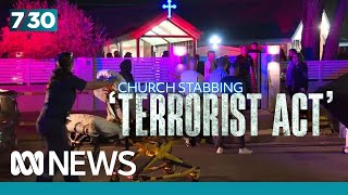 Riot erupts after Sydney church stabbing | 7.30