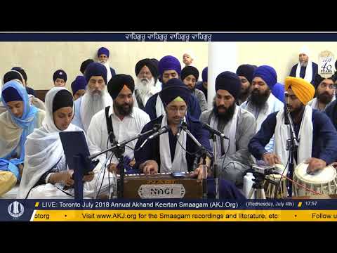 051 Toronto July 2018 - Wednesday Evening - Bhai Jaswant Singh Jee Detroit