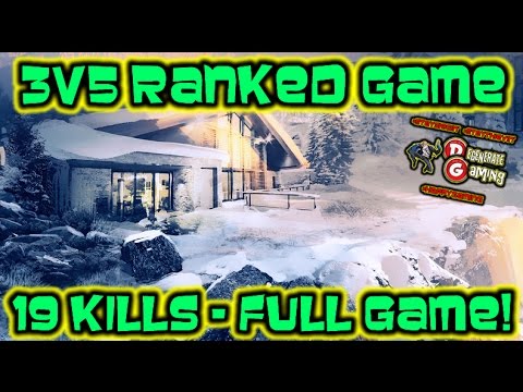 19 Kills 3v5 Win (FULL GAME) | Rainbow 6 Siege