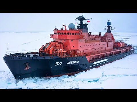 World's Most POWERFUL Arctic Icebreaker - 75000 hp
