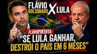 LULA DESTRÓI O PAÍS EM 6 MESES”, DISPARA FLÁVIO BOLSONARO