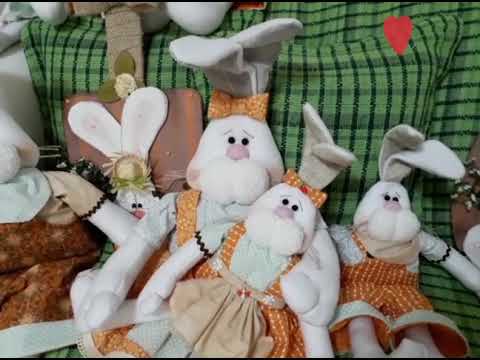 Coelhos de Tecido
