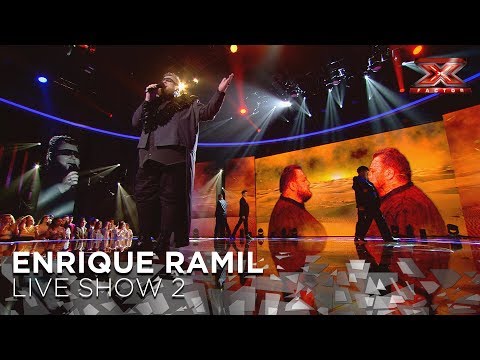 Enrique Ramil covers a Fangoria tune about men | Live Show 2 | The X Factor 2018