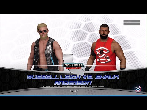 IWF/INTL Presents:  Return to Paradise City Tour - Diamond Boy Leigh vs. Shaun Anderson