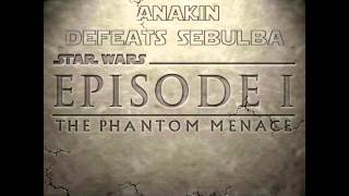 Anakin Defeats Sebulba - Star Wars Episode I The Phantom Menace