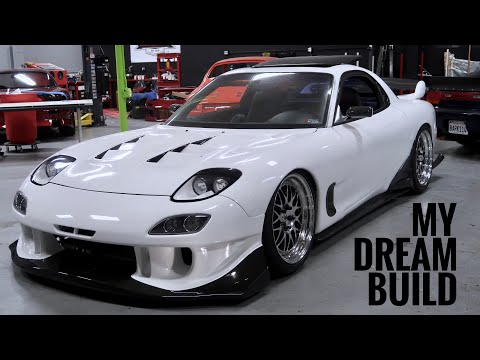 RX-7 IS COMPLETE! New front bumper, bagged & boosted!