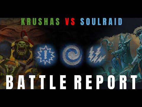 Warhammer Underworlds Harrowdeep Championship Battle Report: Morgok's Krushas vs Elathain's Soulraid