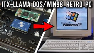 Finally, the modern DOS/Windows 98 Retro PC Build I've always wanted