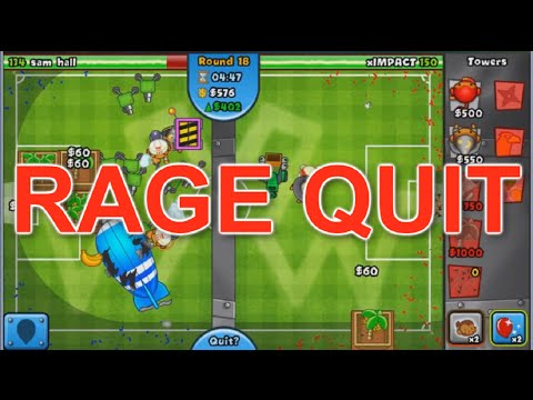 BTD Battles Mobile | Arena | RAGE QUIT
