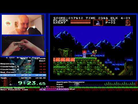(WR) Castlevania 3 Speedrun in 14:49