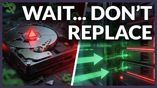Don’t Replace That Failing Drive Yet… Do This Instead (Unraid)