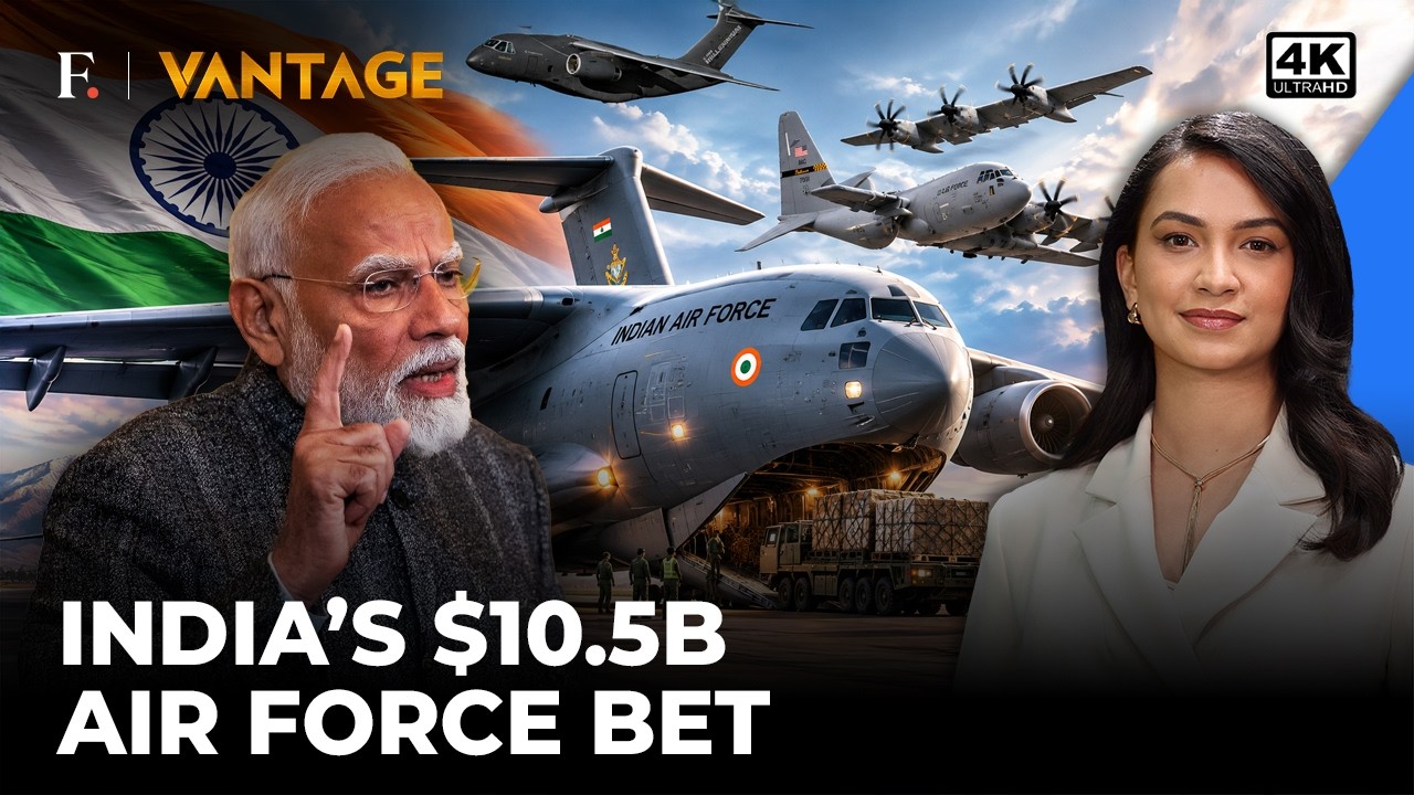 India Plans $10.5 Billion Deal For 60 New IAF Transport Aircraft | Vantage on Firstpost | 4K