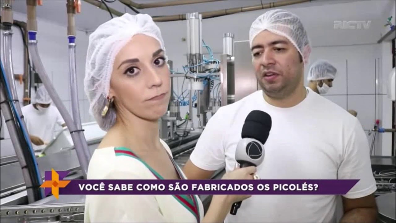 Como é fabricado um sorvete picolé; confira