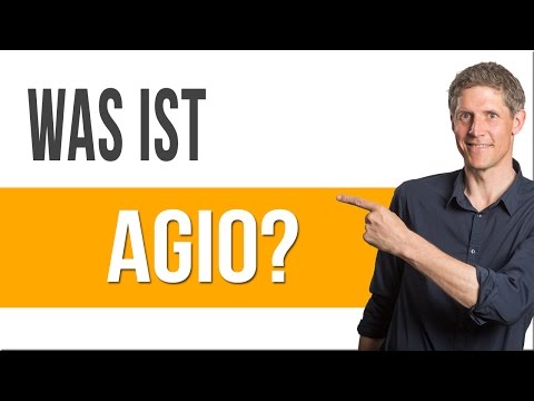 What is agio? - Simply explained in 82 seconds