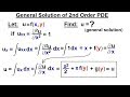 Math: Partial Differential Eqn. - Ch.1: Introduction (9 of 42) General Sol. of 2nd Order PDE
