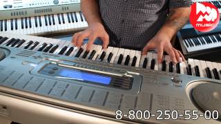 Video thumbnail for Синтезатор CASIO WK-3300 by PopMusicRu