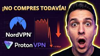 NordVPN vs ProtonVPN: ¿Quién falló en el test de velocidad 2026?