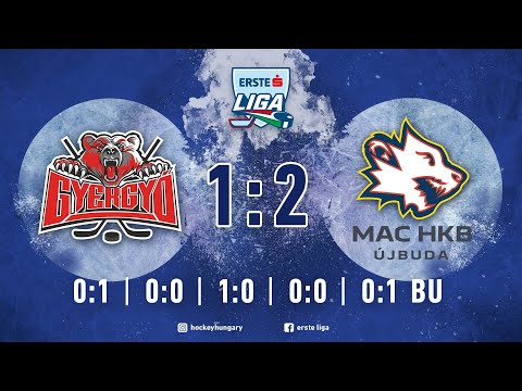 Összefoglaló EL 65 - GYERGYÓI HOKI KLUB - MAC HKB ÚJBUDA 1:2 20201213