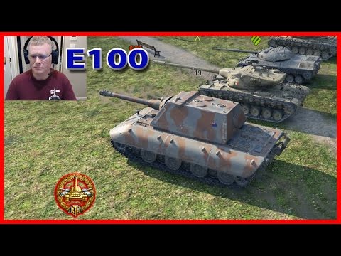 World Of Tanks E100 6000 Damage And A Nice Carry