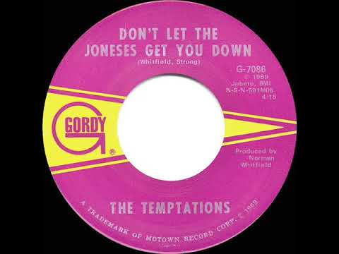 1969 HITS ARCHIVE: Don’t Let The Joneses Get You Down - Temptations (mono)