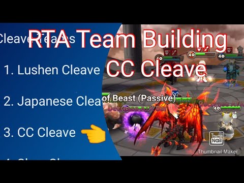 RTA Team Building Guide.. Episode - 3..CC Cleave.. Summoners War RTA Guide