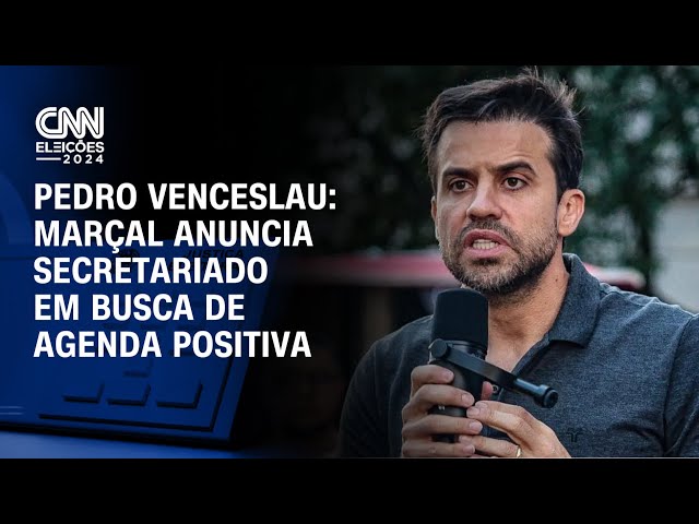 Pedro Venceslau: Marçal anuncia secretariado em busca de agenda positiva | CNN 360°