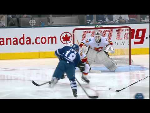 Lupul Goal - Flames 2 vs Leafs 1 - Oct 15th 2011 (HD)