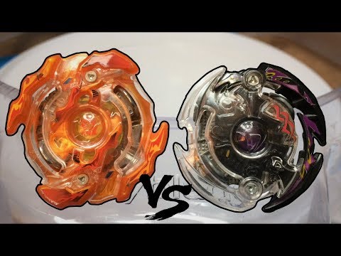 Dark Deathscyther vs Rising Ragnaruk | Beyblade Burst