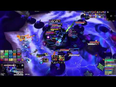 Ascendancy vs Dimensius, the All-Devouring Mythic - Protection Warrior POV