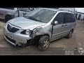 Car Recycler Parts Mazda MPV 2004 2 3 104kW Mechanical Minivan A2319 Euro Impex Utena