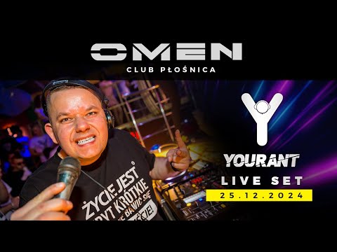 DJ YOURANT OSTATNI VIDEOSET Z KLUBU OMEN PŁOŚNICA - ZAMKNIĘCIE KLUBU - 25.12.2024