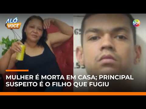 Diarista é morta dentro de casa e polícia procura filho suspeito na zona sul de SP | #AloVoce