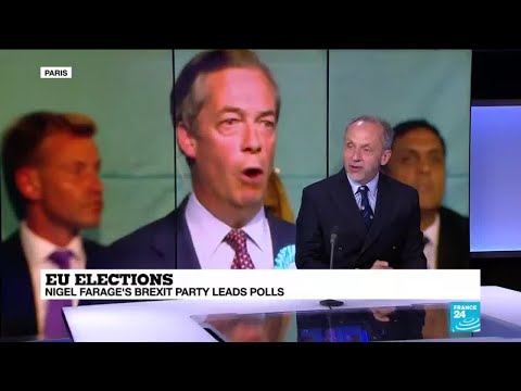EU Elections: Nigel Farage's Brexit party leads polls