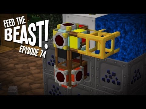 Feed The B-Team! Ep74 - "A Better Automatic iTNT Maker!" Feed The Beast Modpack