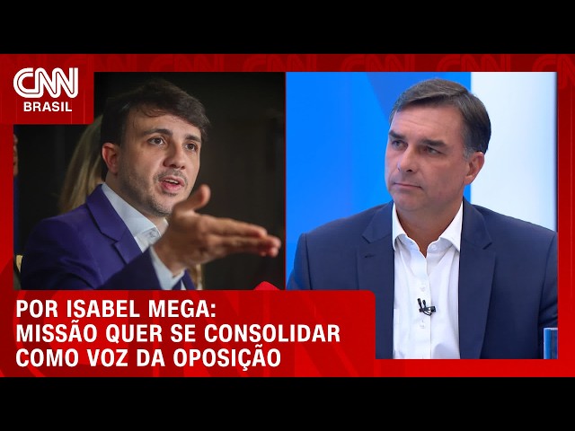 Partido de Renan Santos quer se consolidar como oposição a Flávio Bolsonaro; entenda | LIVE CNN