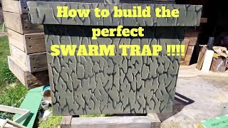 How to build a swarm trap or bait hive to catch honey bees. Part 1 of a season long series.