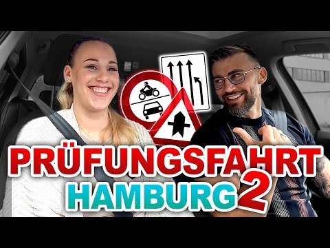 2nd test drive in Hamburg ⚓️ Driving in the city center l What the examiner is looking for! l Car...