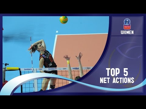 Stars in Motion Episode 7 - Top 5 Net Actions - 2016 CEV DenizBank Volleyball Champions League