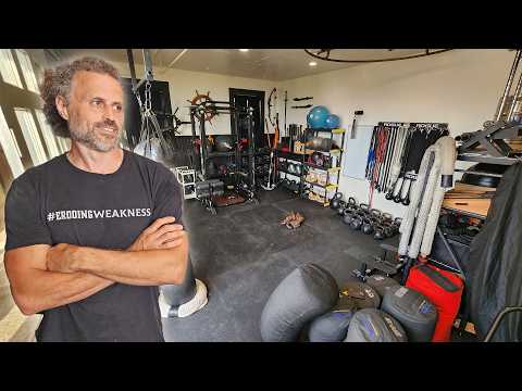 HARDCORE HOME GYMS EP. 16 - Chris Chamberlin's UNCONVENTIONAL Gym