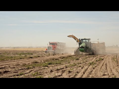 we filmed potato harvest in Idaho.. full video coming soon