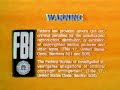 1980 Disney FBI Warning Screens School Bus Yellow Variant