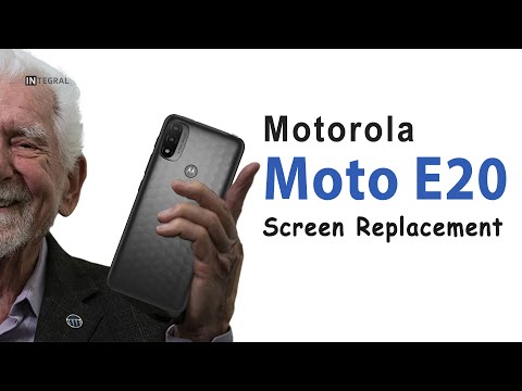 Motorola Moto E20 Screen Replacement and parts Disassembly
