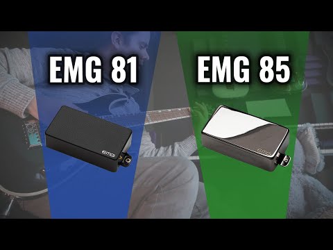 EMG 81 battles EMG 85 \\ Comparison of EMG active guitar pickups (METAL)